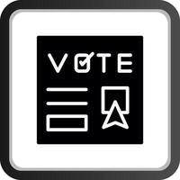 Vote Creative Icon Design vector