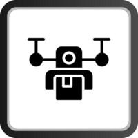 Drone Delivery Creative Icon Design vector