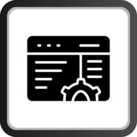 Browser Creative Icon Design vector