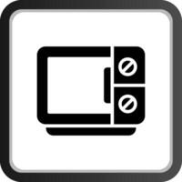 Microwave Creative Icon Design vector