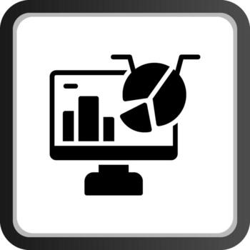 Data Analytics Creative Icon Design vector