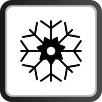 diseño de icono creativo de copo de nieve vector