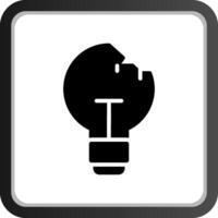 Light Bulb Creative Icon Design vector