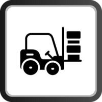 Forklift Creative Icon Design vector