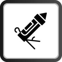 Caulk Gun Creative Icon Design vector