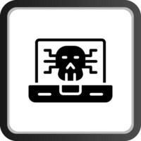 diseño de icono creativo de malware vector