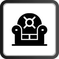 Armchair Creative Icon Design vector