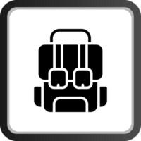 Backpack Creative Icon Design vector