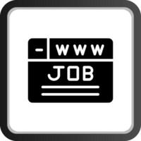 Job Search Creative Icon Design vector