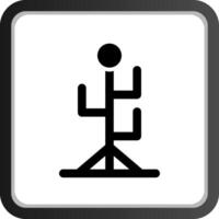 Clothes Stand Creative Icon Design vector