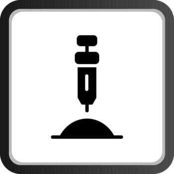 Thermal Paste Creative Icon Design vector