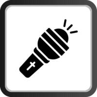 Flashlight Creative Icon Design vector