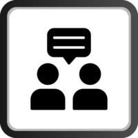 Dialogue Creative Icon Design vector