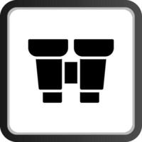 Binocular Creative Icon Design vector