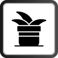 Plant Pot Creative Icon Design vector