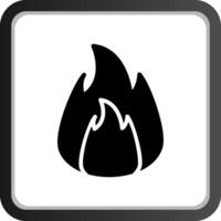 On Fire Creative Icon Design vector