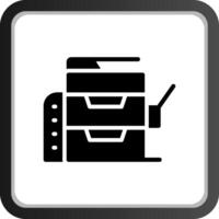 Copy Machine Creative Icon Design vector