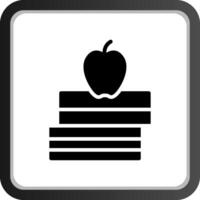 Stack Of Books Creative Icon Design vector