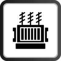 Power Transformer Creative Icon Design vector