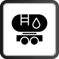 Tanker Truck Creative Icon Design vector