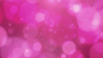 beauty  pink bokeh video