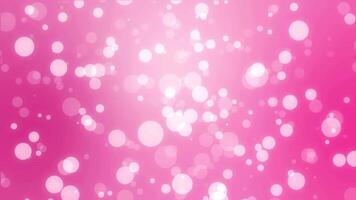 beauty  pink bokeh video