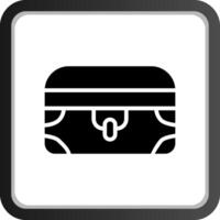 Treasure Chest Creative Icon Design vector