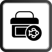 Tackle Box Creative Icon Design vector