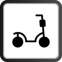 diseño de icono creativo de scooter vector