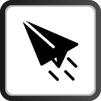 Paper Plane Creative Icon Design vector