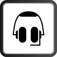 Headphones Creative Icon Design vector