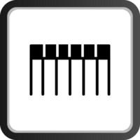 Comb Creative Icon Design vector