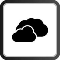 diseño de icono creativo de nube vector