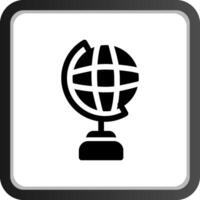 Globe Stand Creative Icon Design vector