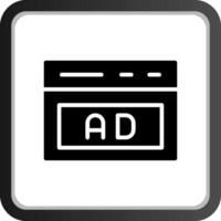 Native Advertising Creative Icon Design vector