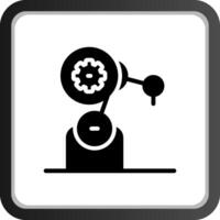 Machines Maintenance Creative Icon Design vector