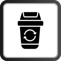 Trash Recycle Creative Icon Design vector