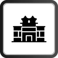 Hotel Building Creative Icon Design vector