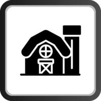 Farm House Creative Icon Design vector