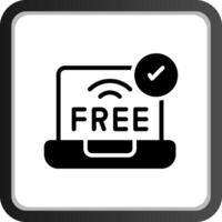 Free Wifi Creative Icon Design vector