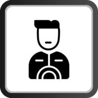 Taxi Driver Creative Icon Design vector