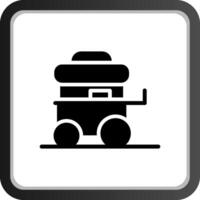 Food Cart Creative Icon Design vector