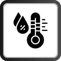 Humidity Creative Icon Design vector