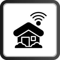 Smart Home Creative Icon Design vector