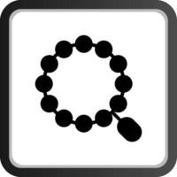 rosario creativo icono diseño vector