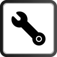 Wrench Creative Icon Design vector