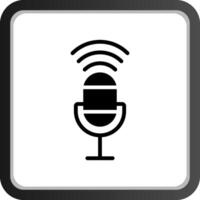 Voice Control Creative Icon Design vector