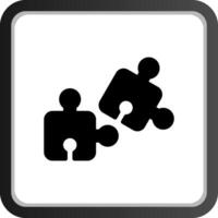 Puzzle Piece Creative Icon Design vector