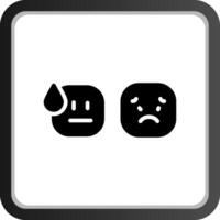 Basic Emotion Creative Icon Design vector