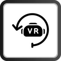 Virtual Reality Creative Icon Design vector